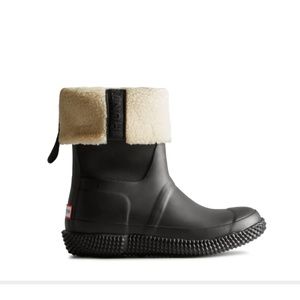 Women's Indoor/Outdoor Insulated Roll Top Webbing Vegan Shearling Shoes